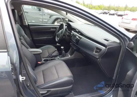 2015 Toyota Corolla S Plus from USA, damaged, VIN 2T1BURHE7FC385492